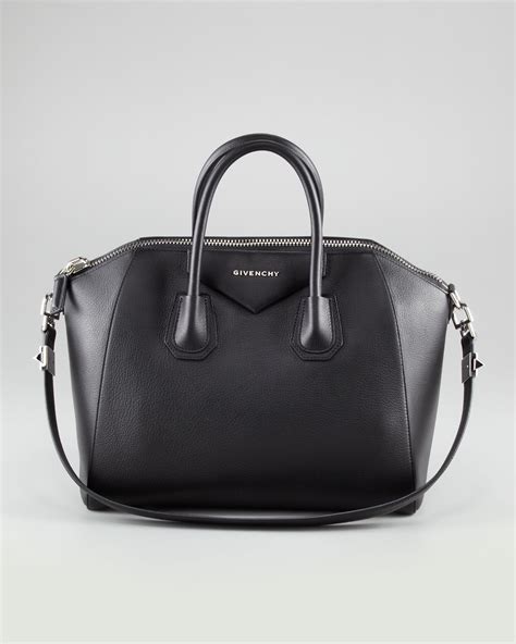 givenchy black purse|givenchy black logo handbag.